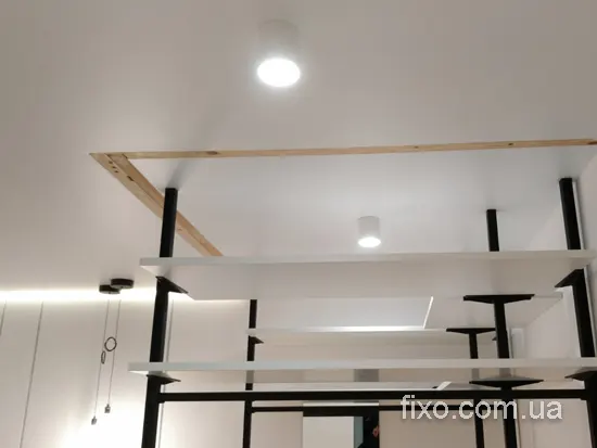 закладная для раздвижной двери в потолок