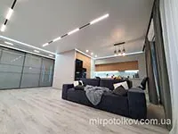 магнитные треки в натяжном потолке