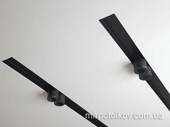 ниши для светильников на натяжном потолке
