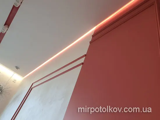 красный парящий профиль для подсветки!