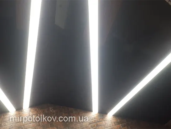 освещение на потолке в мансарде